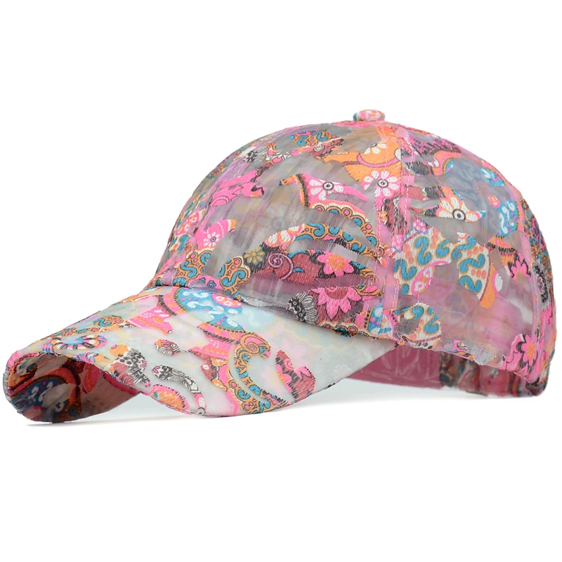 Ladies Outdoor Hat Ethnic Style Summer Breathable All-match Baseball Cap 2021 New Fashion Casual Sports Mountaineering Caps