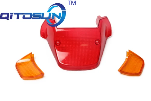 Imagen 2 del producto Cubierta de cristal de plástico para luz trasera de motocicleta, cubierta de luz trasera de freno, para BWS100, 4VP