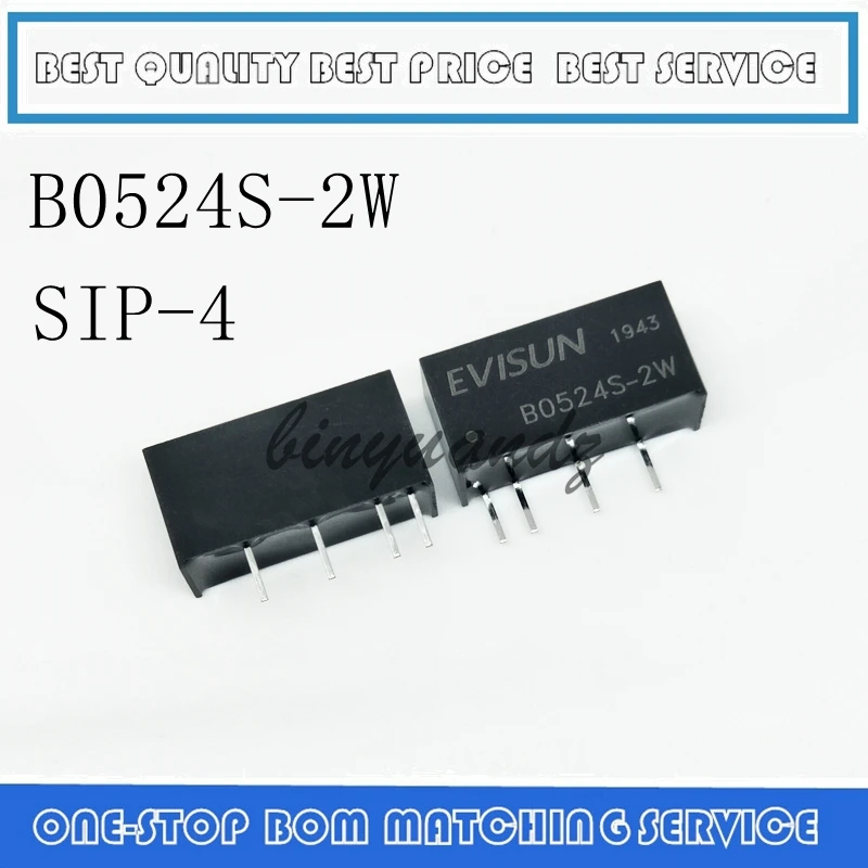 2PCS dc power supply 5V to 24V isolated boost converters dc step up power module B0524S-2W