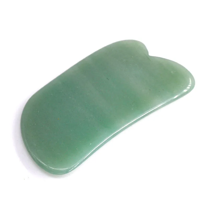 Jade Guasha Massage Board Natural Stone Gua Sha Scraper Chinese Gua Sha Tools Neck Body Acupuncture Spa Acupuncture Scraper