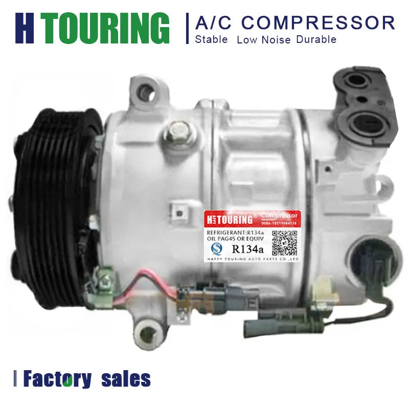 Compressor da C.A. para SAAB, PXC16, 9-5, Vauxhall, OPEL, insígnia, YS3G, A20, DPR, LUCAS, 1618416, 1618466, 6854112, 920236, 351340311, 351272291