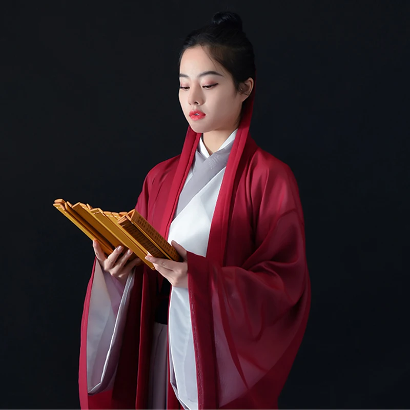 여자 Hanfu 레이디 고대 한 왕조 검객 복장 중국 전통 민속 무용 의상, 남자 코스프레 의상