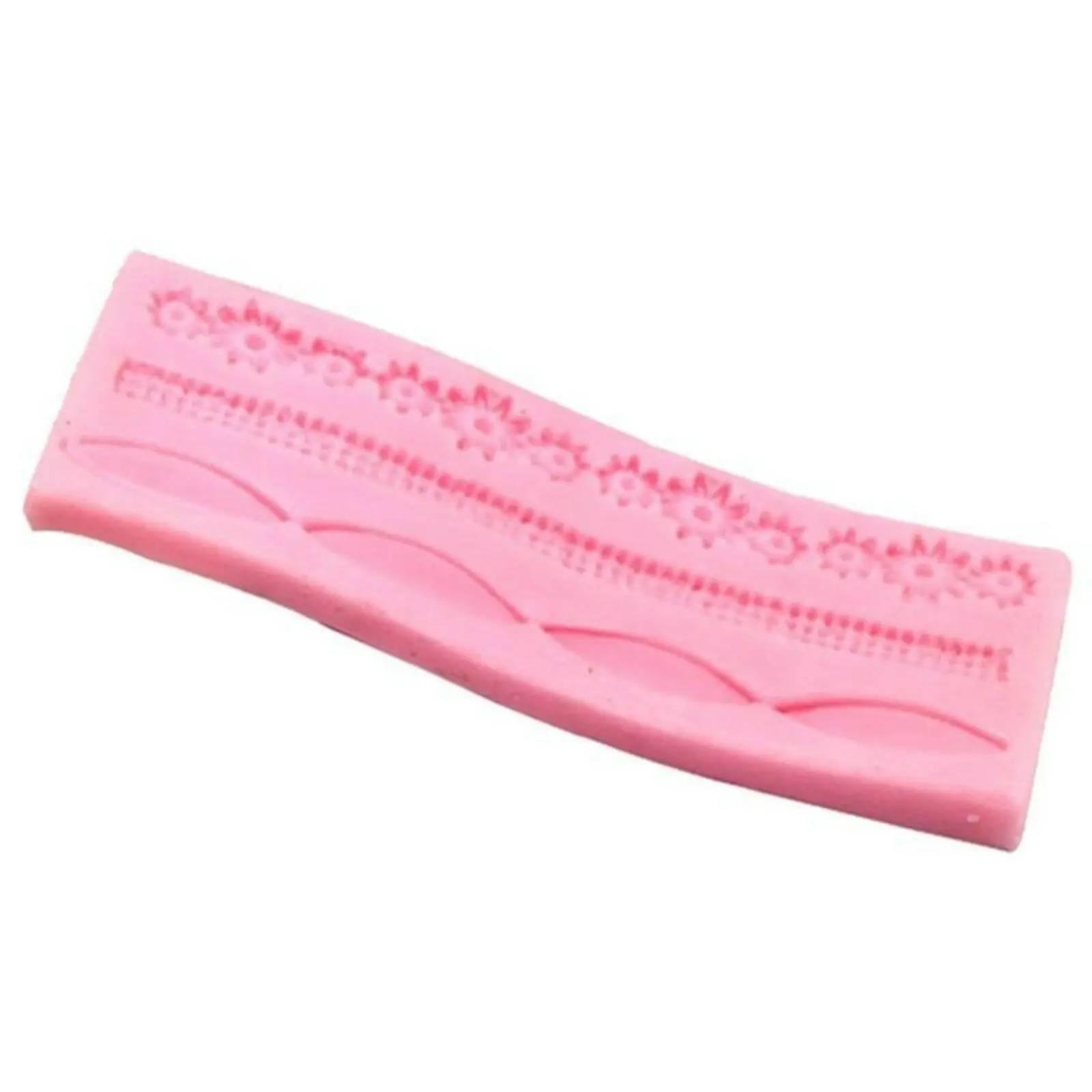 Silicone Necklace Mold Fondant Mat Lace Baking Mould Cake Decorating Sugar Craft
