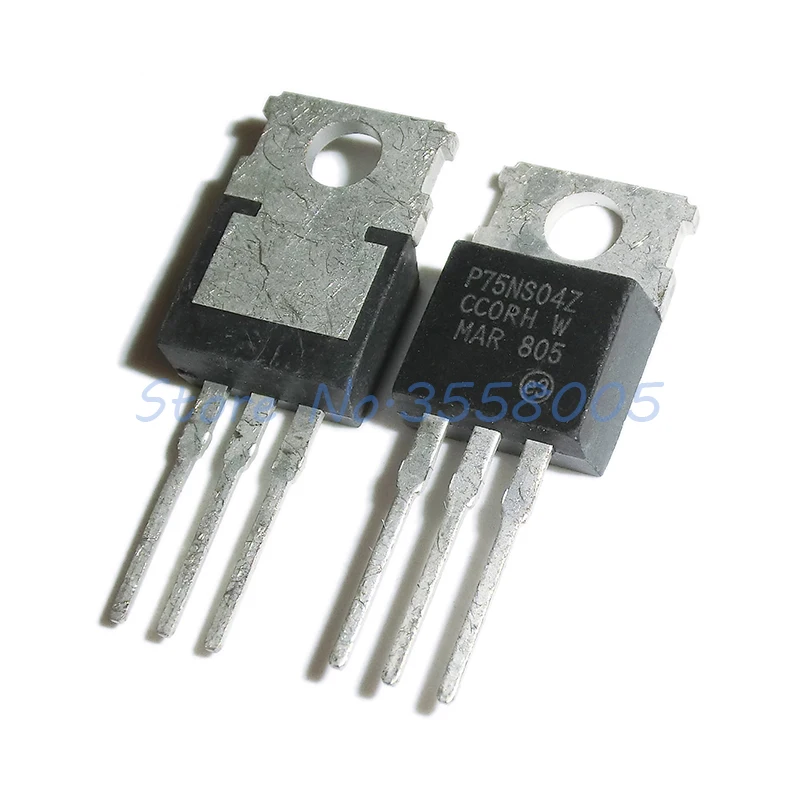 10Pcs/lot STP75NS04Z P75NS04Z P75NS04 TO-220