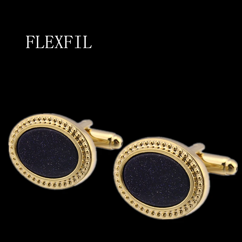 FLEXFIL jewelry fashion shirt cufflinks for mens gift Brand cuff links buttons High Quality abotoaduras gemelos metal Jewelry