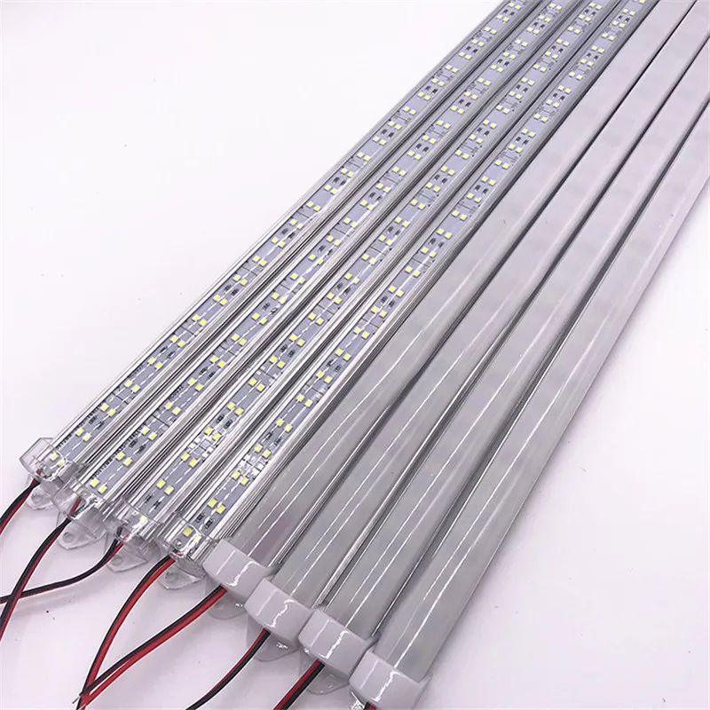 10pcs Led Bar Lights 2835 SMD Hard Led Bar Lights Cabinet Light  White Warm White 50CM