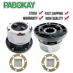 2 pieces x FOR JEEP UAZ GAZ 1961 FREE WHEEL LOCKING HUB B056 AVM410 STEEL 10 teeth