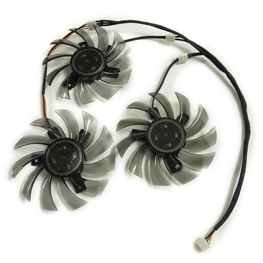 PLD08010S12H T128010SM, wentylator chłodzący GPU GTX970 do Gigabyte GV-R787OC-2GD GV-R787WF3 GV-R927XOC GTX 970 Windforce G1
