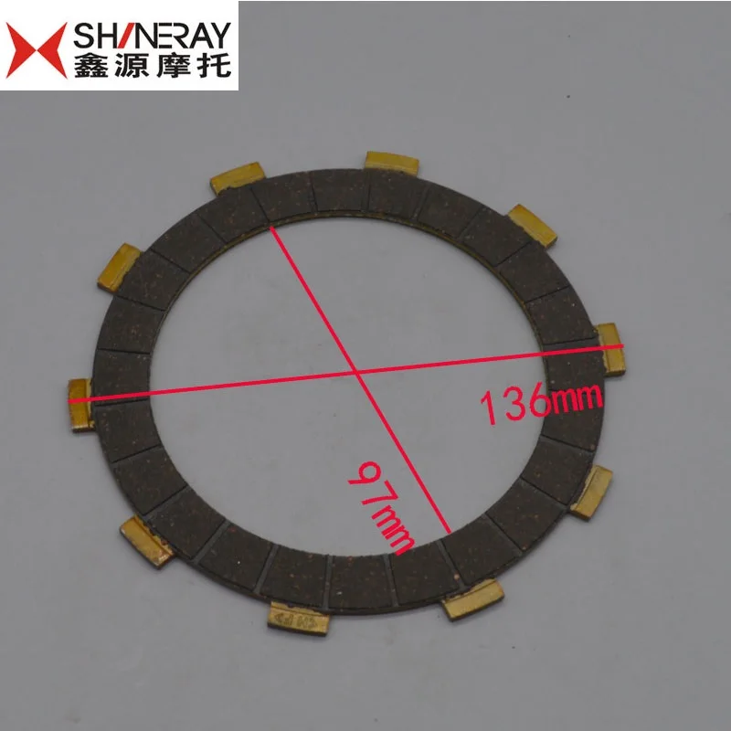 SHINERAY XY250GY X2 X2X clutch plate 250CC dirt bike motorcycle accessories free shipping