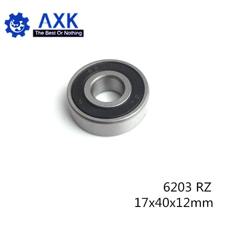 

6203RZ Bearing 17*40*12 mm ABEC-3 ( 4 PCS ) Mute High Speed For Motorcycles 6203 RS 2RZ Ball Bearings 6203RS 2RS With Nylon Cage