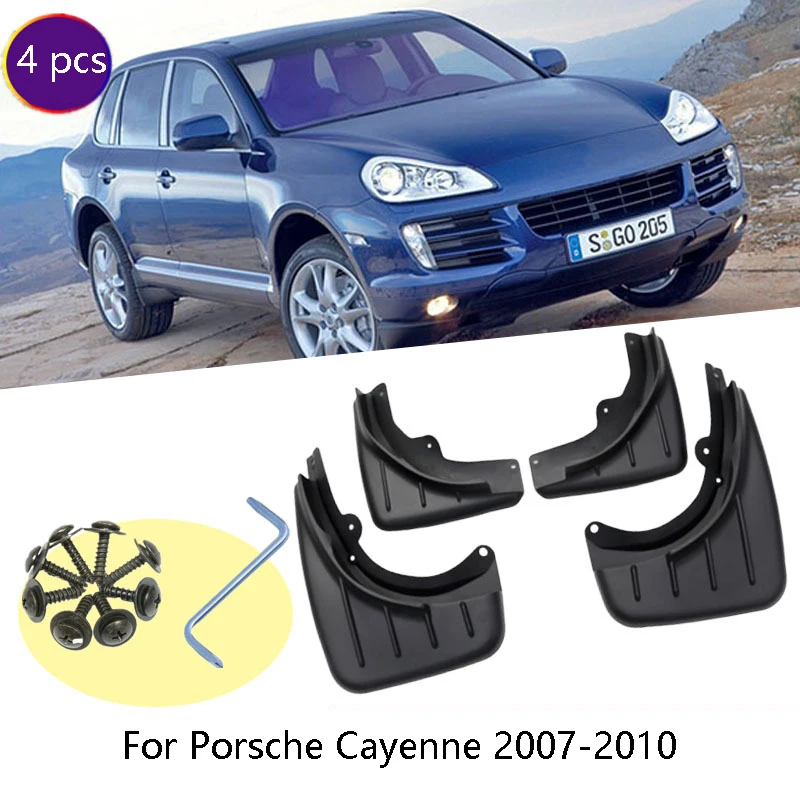 

Набор из 4 передних и задних брызговиков для Porsche Cayenne 2007-2010, автомобильные аксессуары