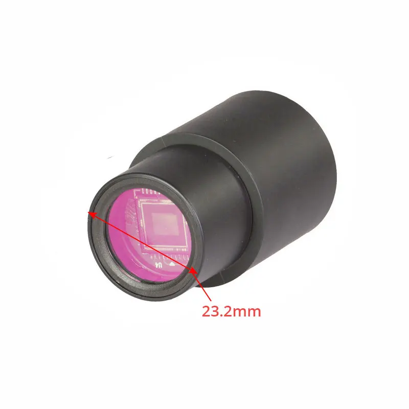 ช่องมองภาพอิเล็กทรอนิกส์1.3MP 2MP 3MP 5MP USB Universal Digital กล้องจุลทรรศน์กล้องช่องมองภาพอิเล็กทรอนิกส์ยึดขนาด23.2มม.