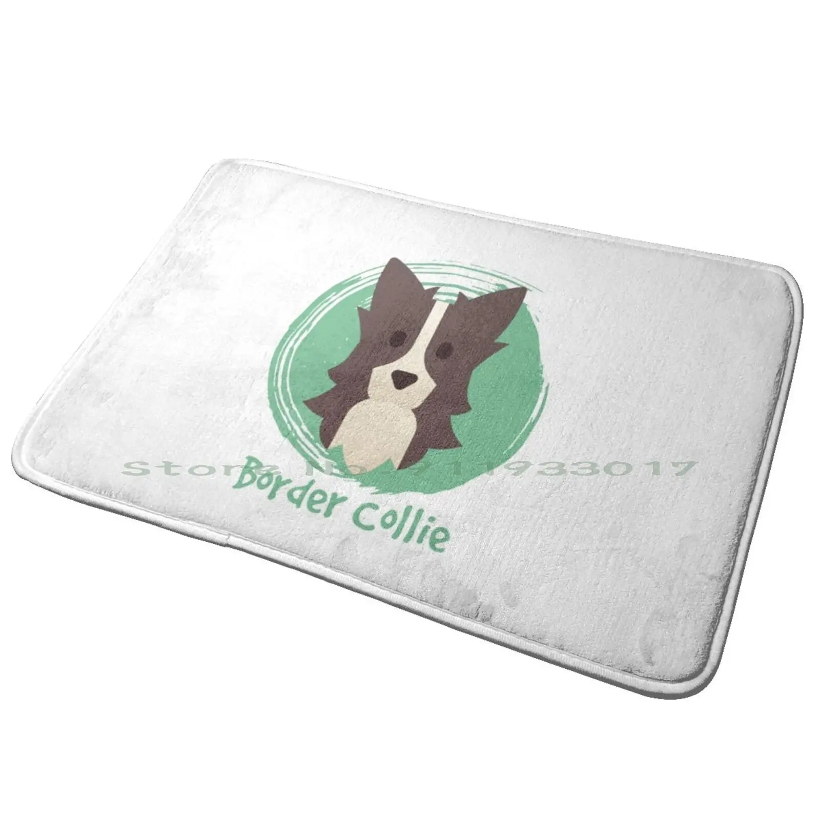 Border Collie Dog Cartoon Design Entrance Door Mat Bath Mat Rug Yaris Gazoo Racing Greece Wrc Modified Widebody Gr Racing Auto