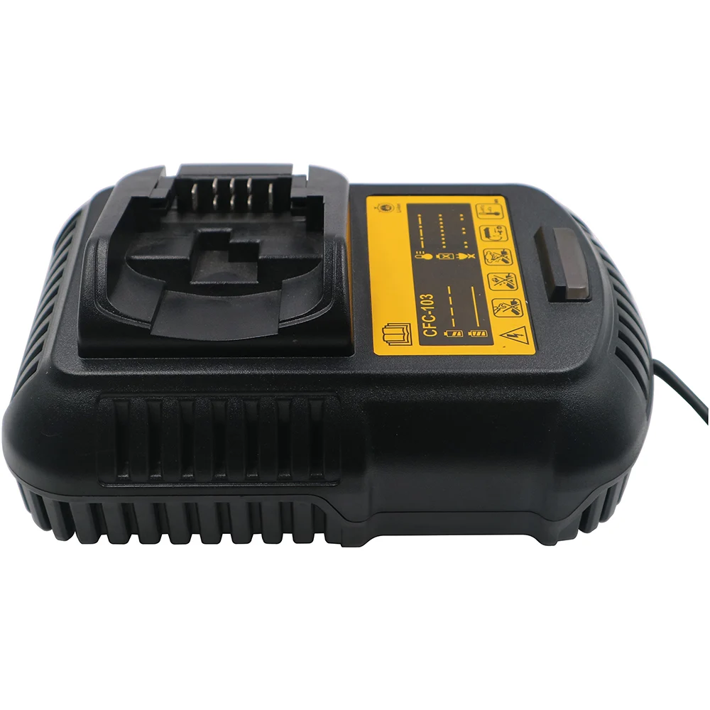 C & P De ch02 이온 배터리 팩 DCB105 DCB100 DCF815S2 DCB140-XJ DCB140 DCB180 DCT410S1 DCT414S1 DCL510 DCF610 리튬 이온 충전기