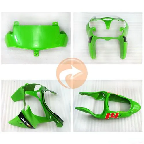 Wotefusi New ABS Painted Bodywork Fairing Full Set For Ninja ZX 9R 2000 2001 (F)