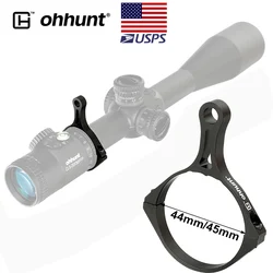 Ohhunt caccia Switch View Throw Lever Scope Mount 44mm 45mm Tube Dia. Anello di regolazione dell'ingrandimento per cannocchiale