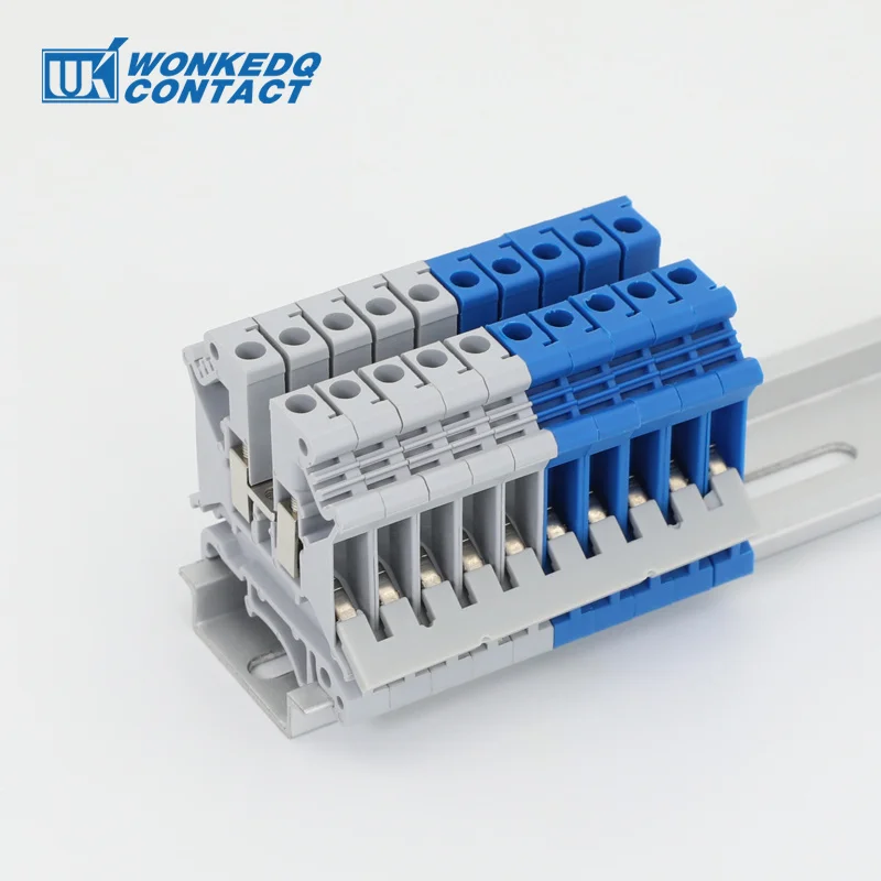 1Pc EB10-6 Jumpers For UK-2.5B/5N UKK/UKKB-5 UDK4 DIKD1.5 Connector EB 10-6 DIN Rail Terminal Block Accessories Insertion Bridge