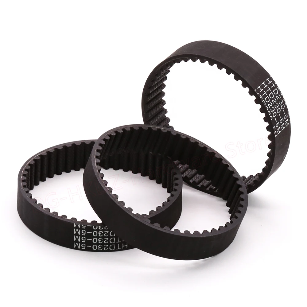 HTD-5M Timing Belt Closed Loop Rubber 270 275 280 285 290 295 300 305 310 315 320mm Length 15mm width Synchronous Belts Part