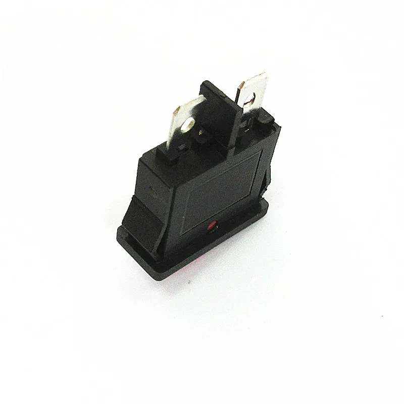 5Pcs KCD1-110 Rocker switch 21mm*9mm 2Pin 6A/10A 250VAC/125VAC Power switch Modification switch for automobile and motorcycle