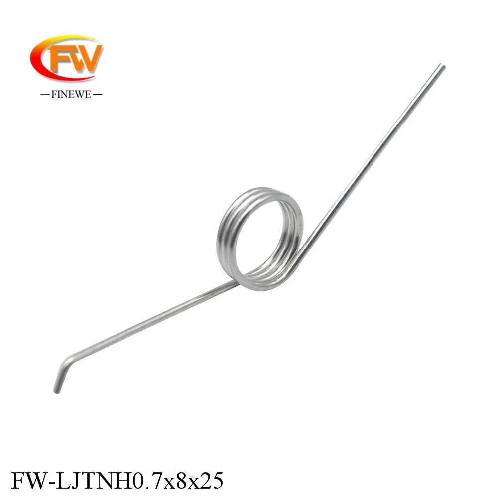 5pcs/Lot Garbage Can Adjustable 3 Coils 0.7mm Spring Steel Wire 170 Degree Torsion Spring Custom