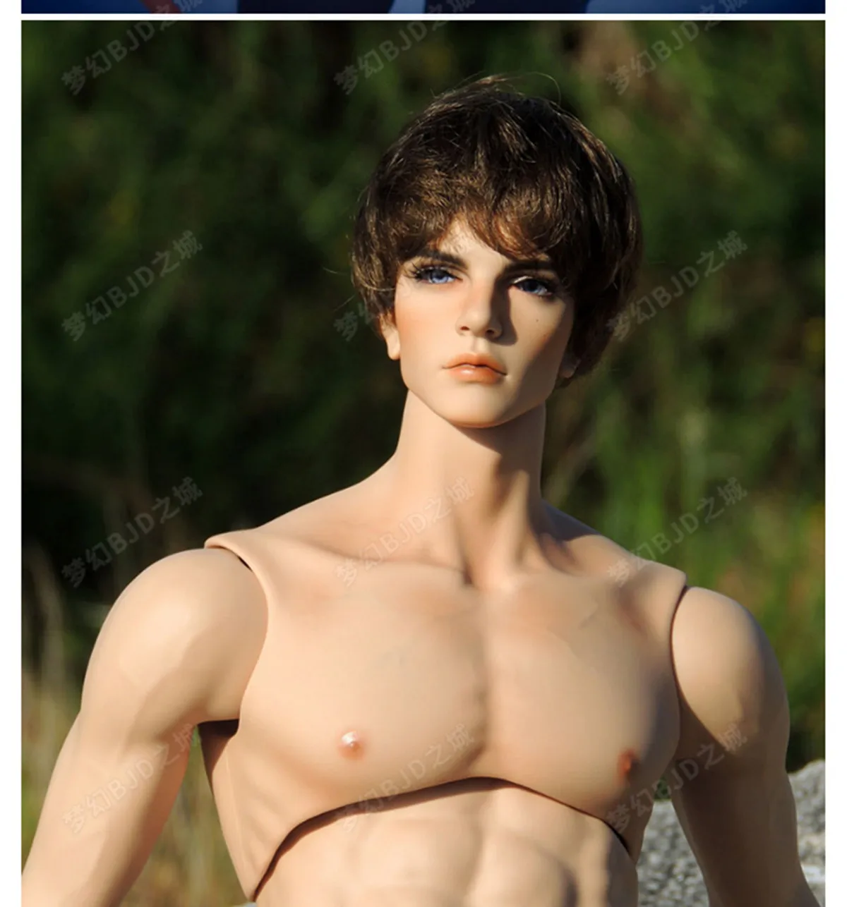 Nuovo bjd vendita calda ragazzo 1/3 corpo 49.5cm occhi nudi faceup Arvid Rex spot