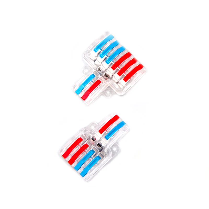 MINI TSPL-42/62 Fast Wire Connectors Universal Wiring Cable Wiring Connection Lighting Push-in Terminal Block LED 2 In 4/6