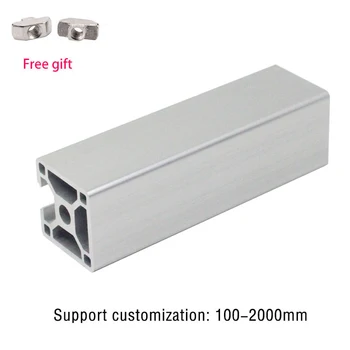 2pcs 3030 N3 T-slot 100-1200mm strip aluminum profile anodized linear guides extrusion frame for CNC laser engraving machine