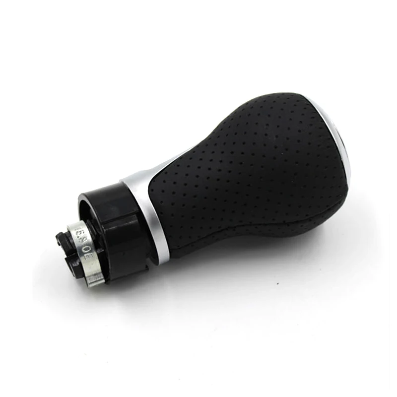 6 speed 5 Speed Leather Gear Shift Only Knob For Audi A4 S4 B8 8K A5 8T Q5 8R S Line 07-15 Shifter Handle car parts