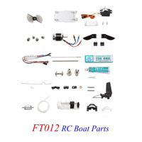 Feilun FT012 Brushless RC Boat Spare Parts Body Shell  Battery Motor ESC Remote Control Servo Receiver Rod Charger