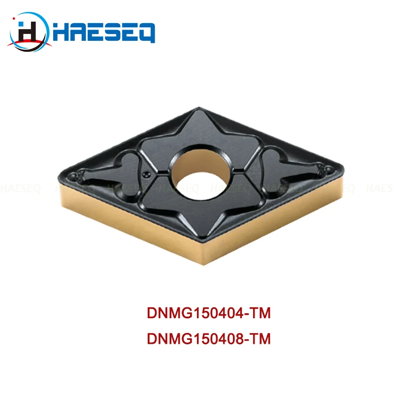 مخرطة معدنية باستخدام الحاسب الآلي قطع مخرطة القاطع DNMG150404 DNMG150408 TM أدوات الخراطة المعدنية مزدوجة اللون لتطبيق الصلب