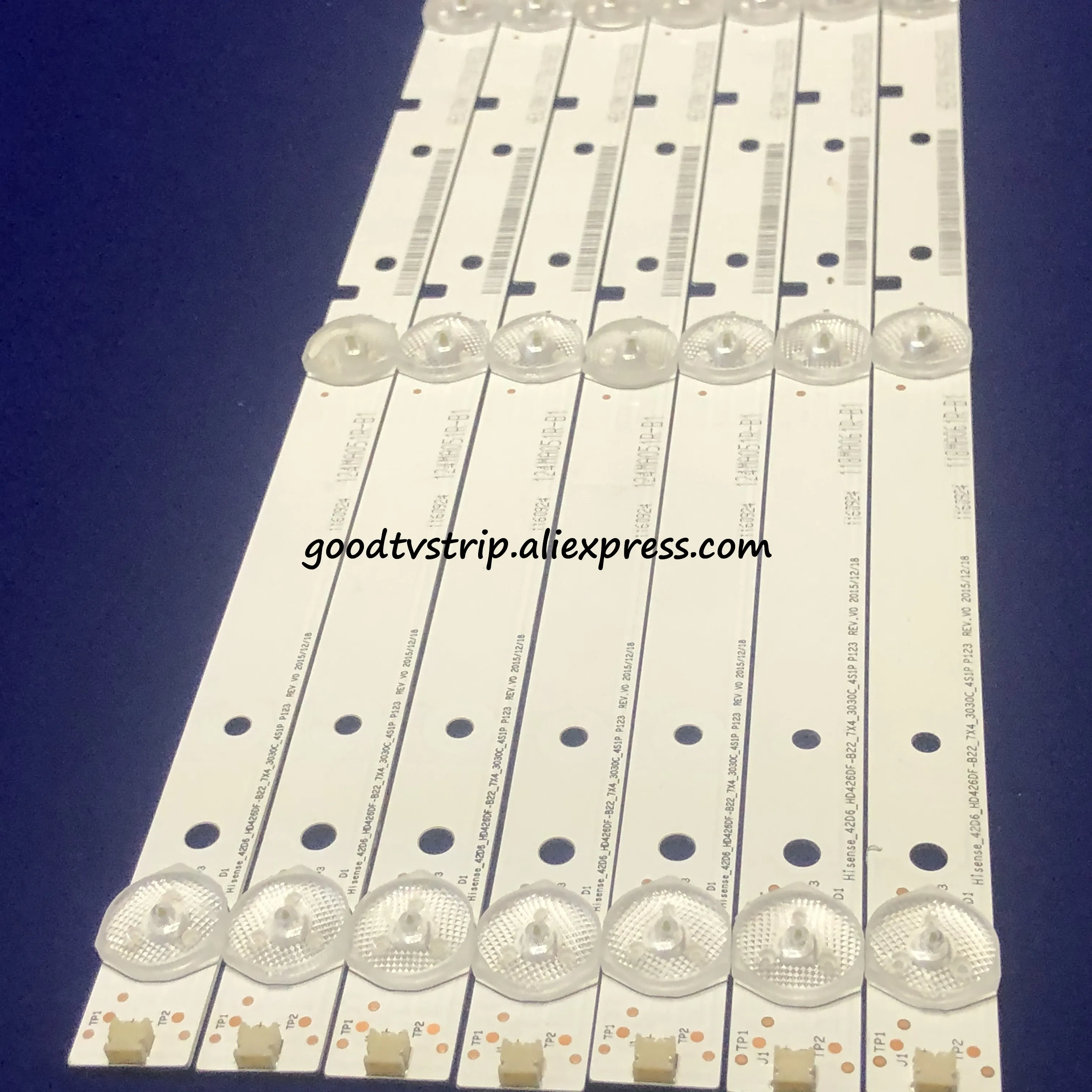 LED Backlight Strip para LG, 42K1800, LED42K3110, 7PCs