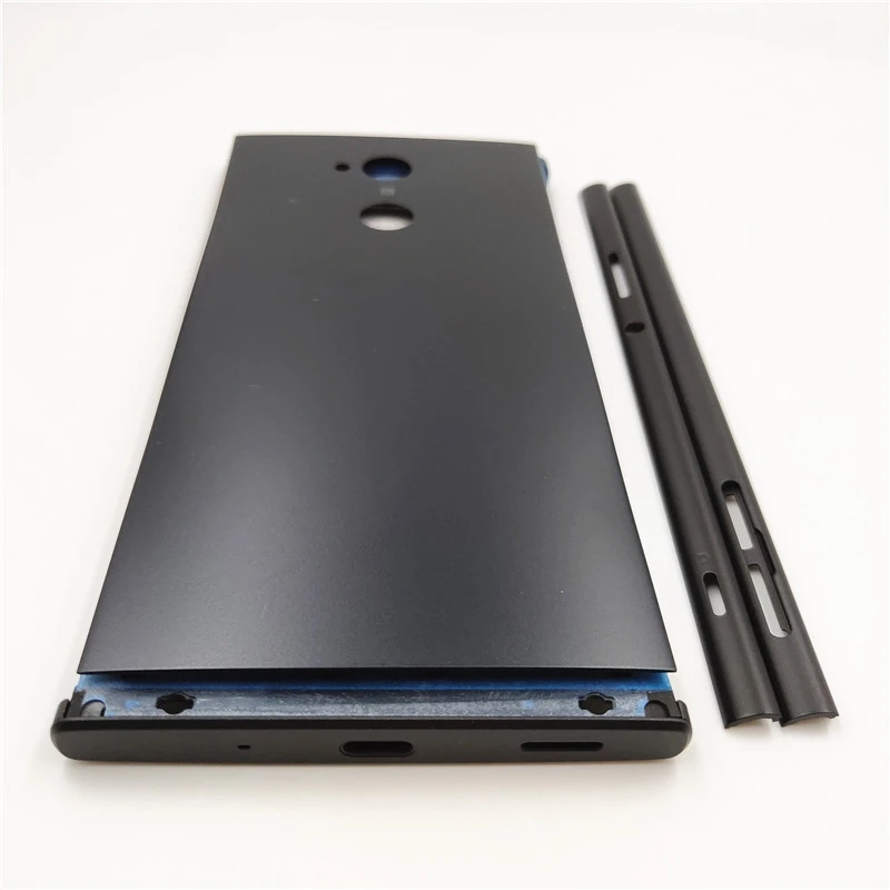 Full Housing Middle Front Frame Bezel Housing For Sony Xperia XA2 Ultra C8 H4233 H3213+Battery Back Cover Without Side Button