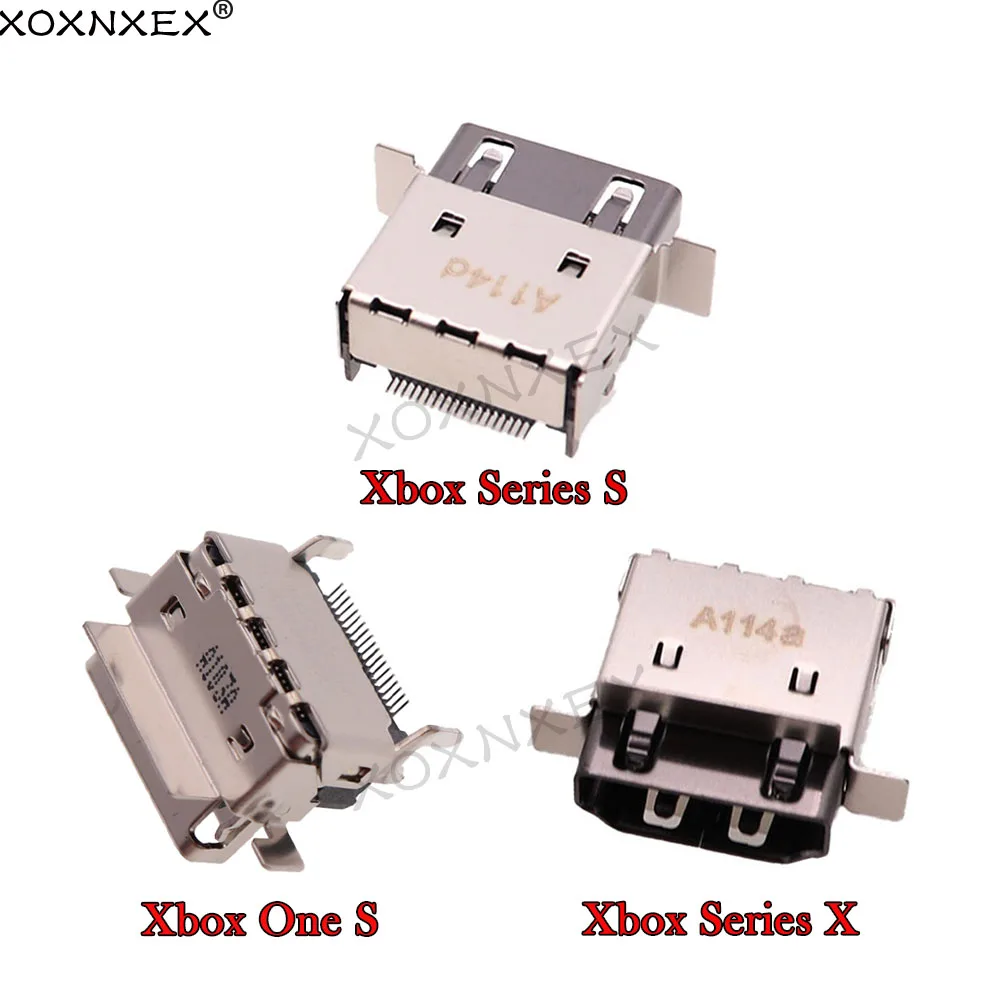 For Xbox one Slim/ X /Series X HDMI-compatible Port Connector Socket Replacement For Microsoft Xbox One S Slim