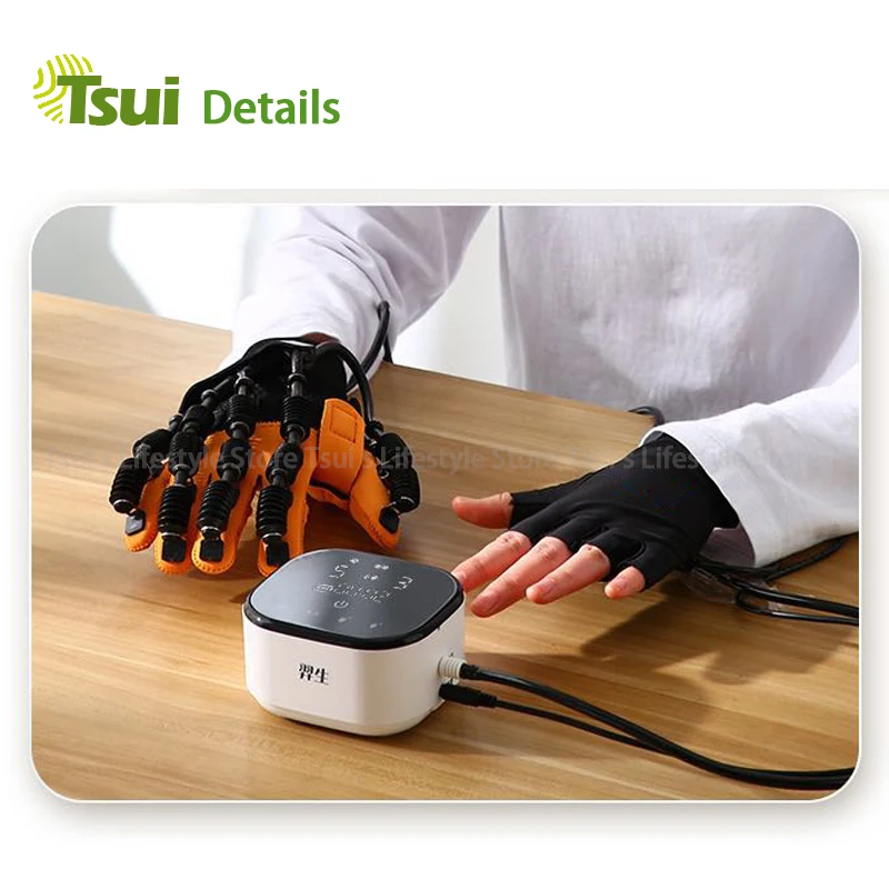 Electric Rehabilitation Robot Gloves are Convenient For Stroke Hemiplegia Rehabilitation Training