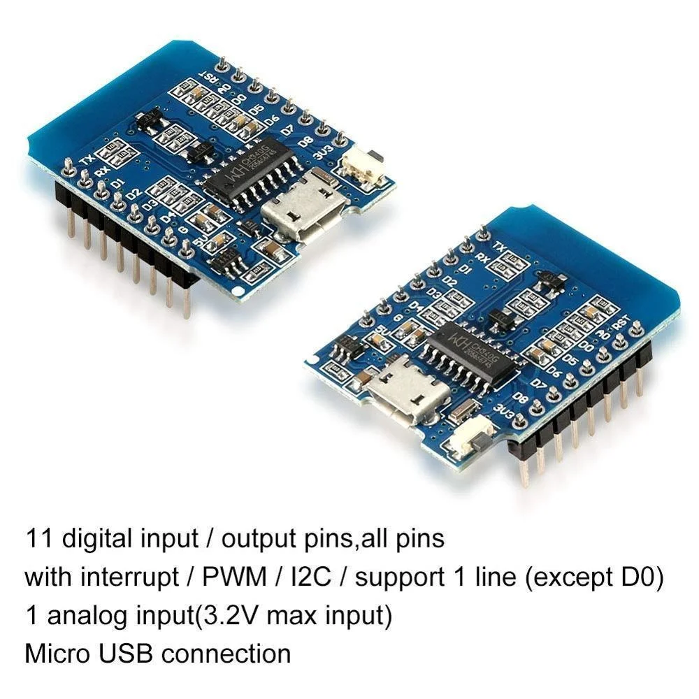 ESP-12 ESP-12F nodemcu mini d1 módulo lua 4m bytes wlan wifi internet placa de desenvolvimento base em esp8266 esp12f para arduino