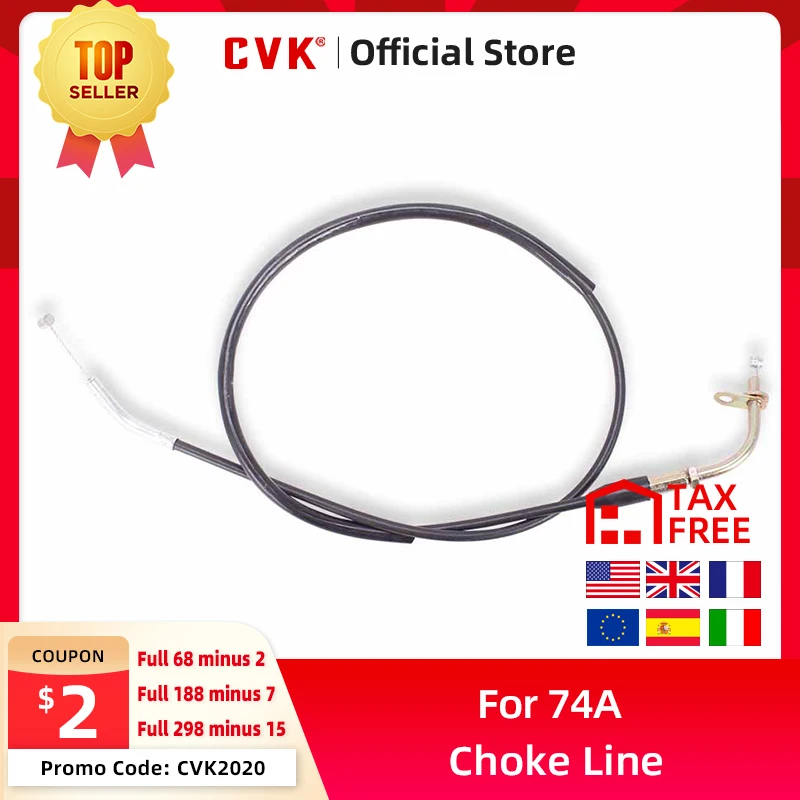 CVK Carburetor Choke Cable Damper line For Suzuki GSF250 GSXR250 74A 75A 77A 79A  Bandit 250 74 Motorcycle Accessories