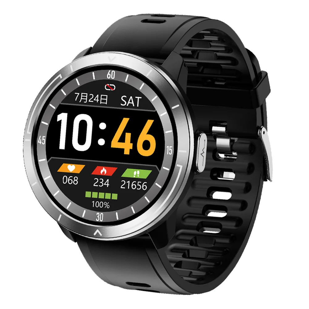 

PPG ECG Smart Watch Men Body Temperature Heart Rate Blood Pressure Monitor Smartwatch Women Full Touch IP67 Waterproof