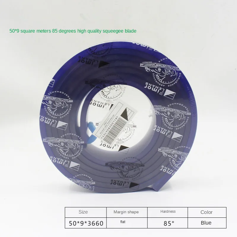 50mm * 9mm Flache Siebdruck Rakel Gummi 55A 65A 75A 80A DIY Siebdruck Tinte Scratch Board werkzeuge Rakel Gummi Klinge – Detail 22