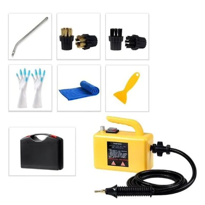 220V Electric Steaming Cleaner High Temperature And Pressure Steam Cleaner For Hood Air Conditioner Kitchen Tool Steaming Clean