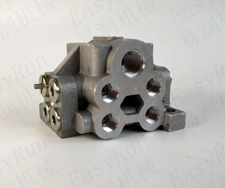 U-4 Type Grease distributor block For Centralized Lubrication System/CNC Machine Centre 4way
