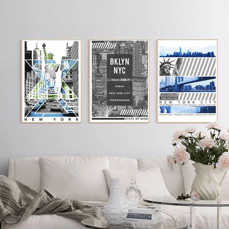 HD Drucke Bilder Für Kinderzimmer Wohnkultur Stadt Gebäude Landschaft Moderne Leinwand Gemälde Prinzessin Wand Kunst Nordic Poster