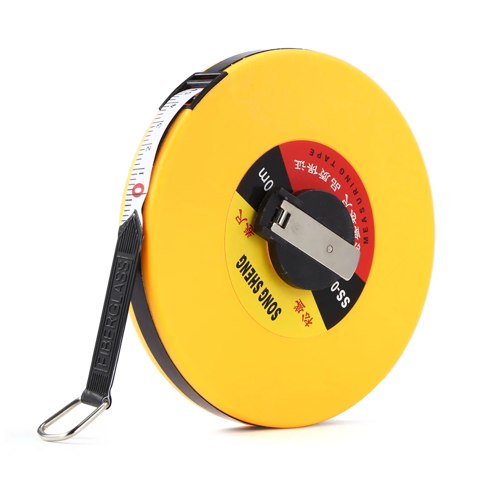 Fiberglass Soft Tape Portable Measure Body Height Distance Measuring Meter Tape for Carpenter Measurement Tools 10/15/20/30/50M