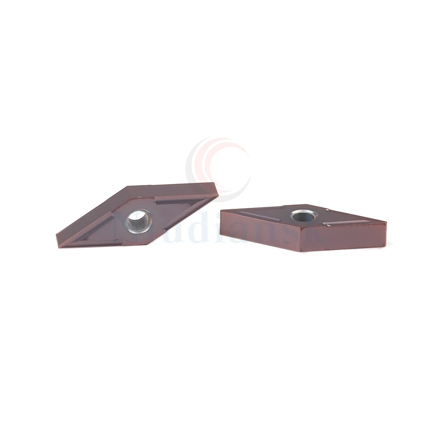 10 pz VNMG160404-MS LF6018 utensile per tornitura esterna VNMG160408-MS inserti in metallo duro LF6018 utensile da taglio tornio CNC, per acciaio inossidabile