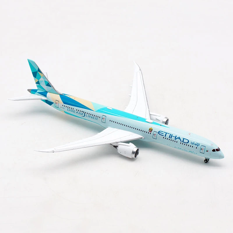 1:400  Airplane etihad Airline B787-10 A6-BMH Model Toy W Base Alloy Aircraft Plane Collectible Display Aviation Airliner