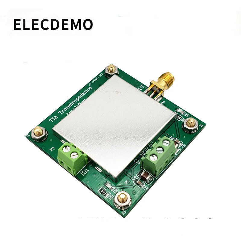 TLC2201 TIA transimpedance amplifier weak current measurement module IV conversion preamplifier silicon light detection