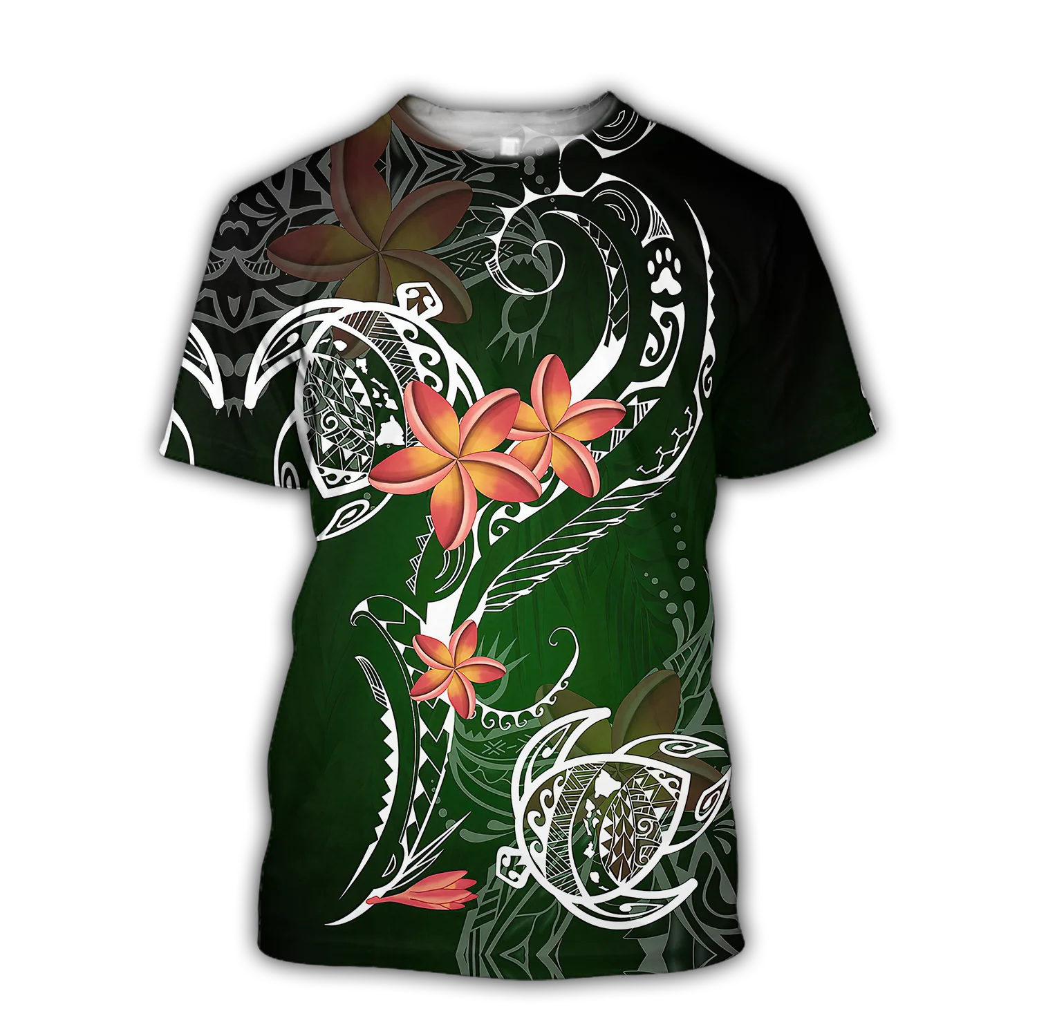 Pohnpei Polynesian Tribe Turtle Tattoo 3D Printed Men t shirt Summer Fashion Harajuku short Sleeve Tee shirts Unisex tops TX-2 image 2