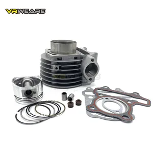 Kit de cilindros para pistão gy6 125mm, conjunto de anel, cilindro e pistão para resfriamento de ar de 4 tempos, scooter, ciclomotor atv, gy6125, 152qmi, 1p52qmi 8 principais vendas pistão 4mm - №6