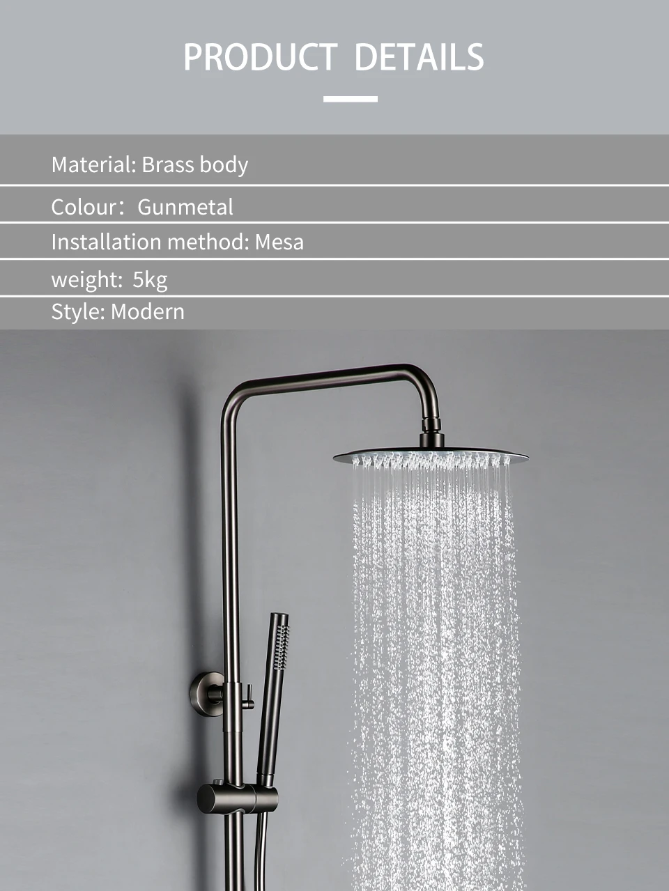 Thumbnail 2 - #41 Highest Rated Rainfall Shower Systems to Buy in 2026