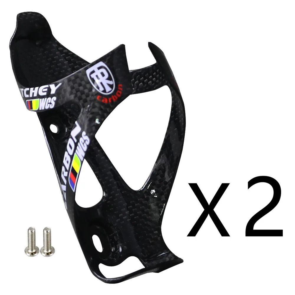 2021 2PCS Full Carbon Fiber Water Bottle Cage MTB/Road Bicycle botellero carbono bike Bottle Holder Bike Cycling bottle cage