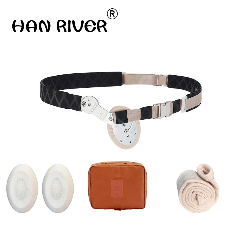 

HANRIVER Steel trusses adult type physical therapy with elderly inguinal hernia oblique hernia bag bandage straight